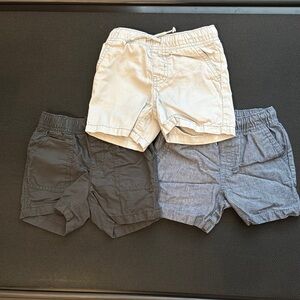 Cat & Jack Cream and Gray Casual Shorts